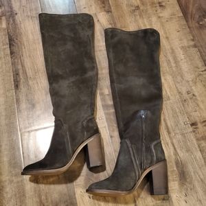 Women's Vince Camuto over the knee high boots in GUC